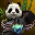 Agathion Seal Bracelet - Bamboo Panda