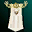 Conqueror's Cloak - Pearl White